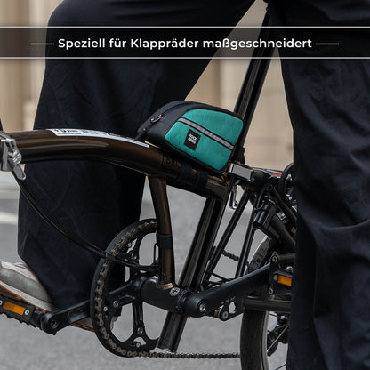 Oberrohrtasche 0,8L Leicht für Klapprad Falträder
