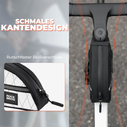 Oberrohrtasche 0,8L Leicht für Klapprad Falträder