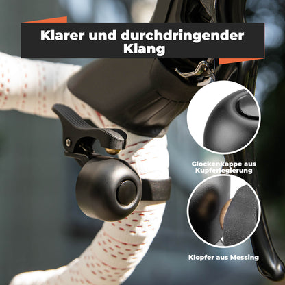 Rennrad Fahrradklingel für gebogene Lenker 27-30 mm