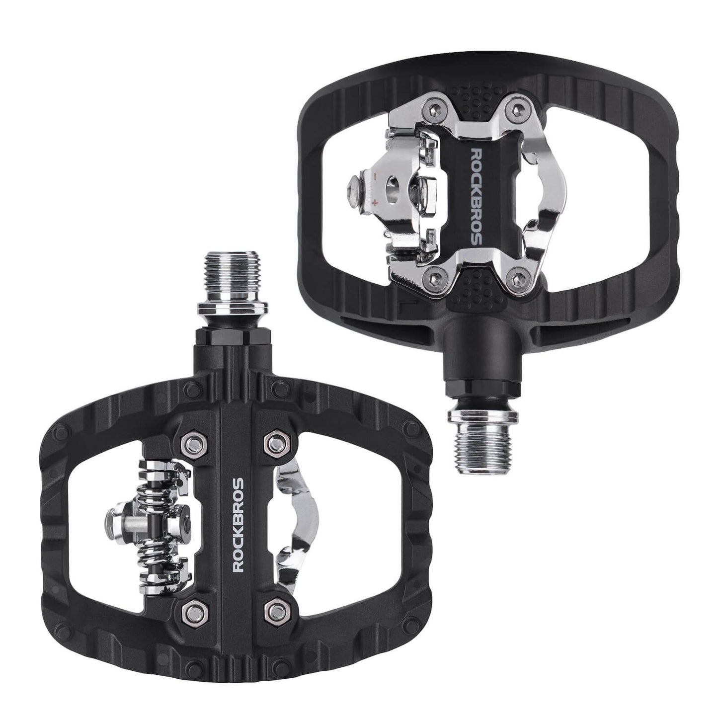 SPD-Klickpedale & Plattformpedale 2-in-1 inkl. Cleats 9/16"