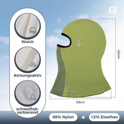 ROCKBROS Sommer Sturmhaube UPF40+ Balaclava Gesichtsmaske Schnelltrocknend