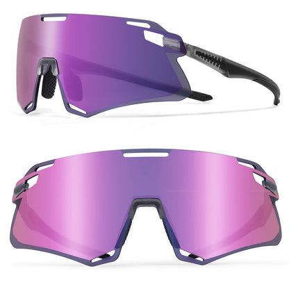 Aerodynamische und Windabweisende Sportbrille