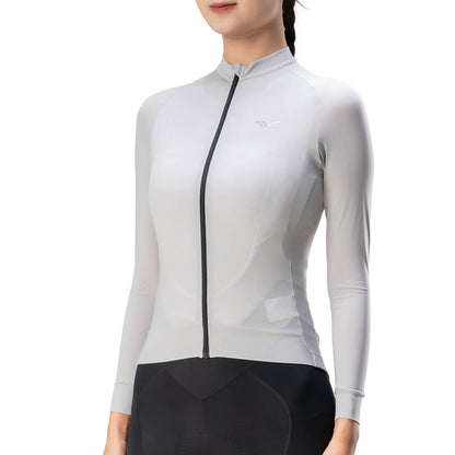 ROCKBROS TVI Damen Langarm-Radtrikot Fahrrad Jersey für MTB & Rennrad
