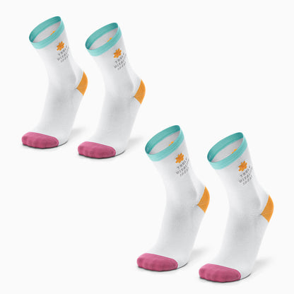 ROCKBROS TVI Damen Sportsocken Atmungsaktive Fahrradsocken Sommer