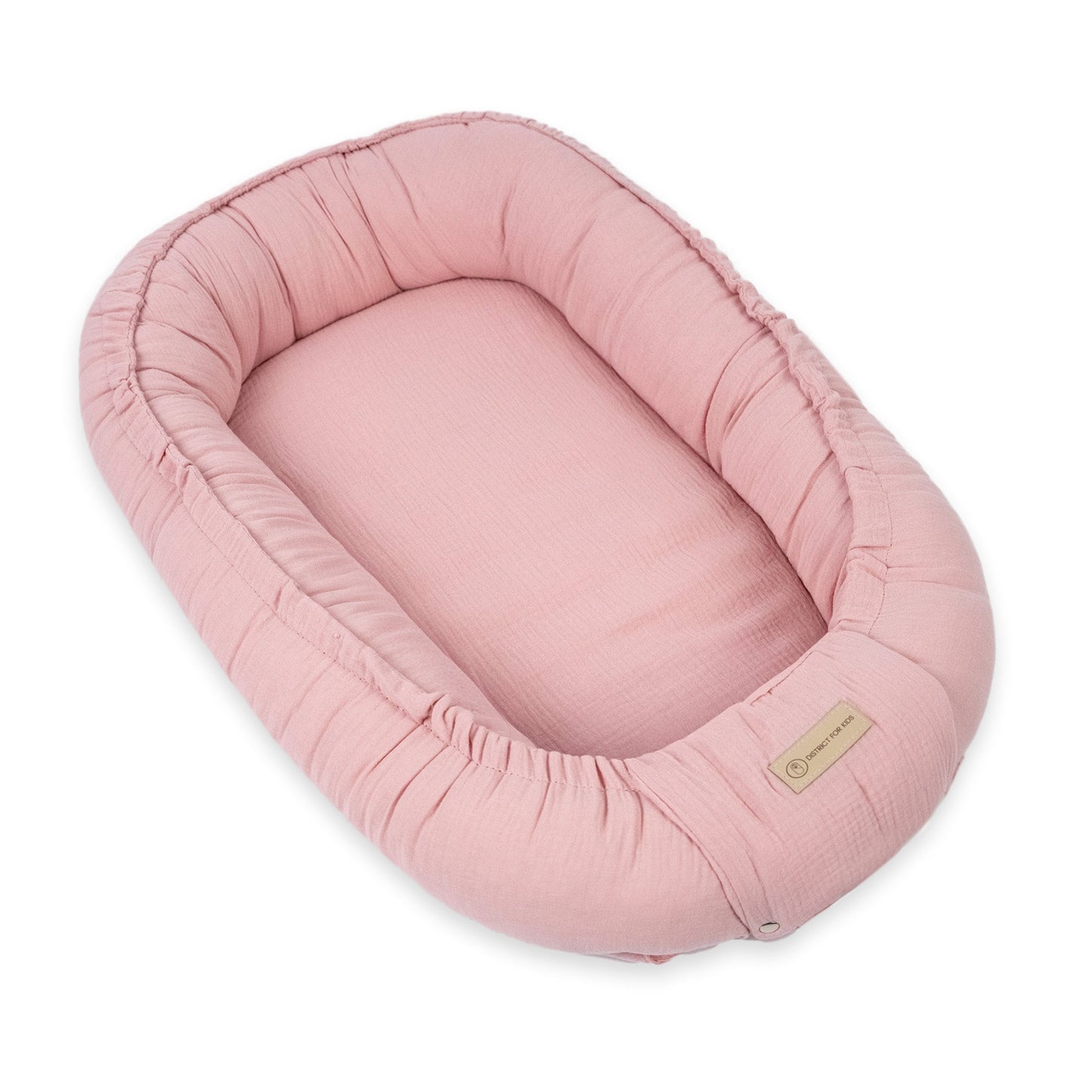 Babynestchen Musselin – Weicher mitwachsender Baby Kokon
