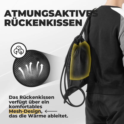 Rucksack mit Kordelzug Turnbeutel Kordelzugbeutel Sportbeutel 9L