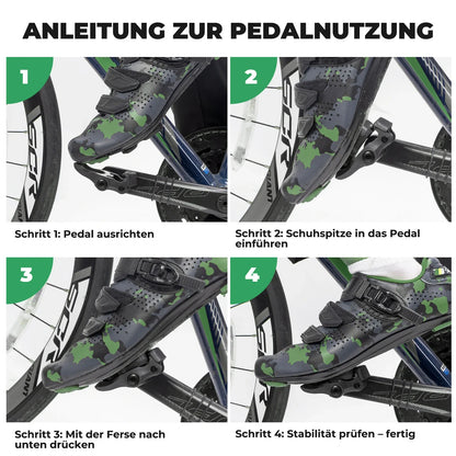 SPD Fahrradpedale 146g Leichtgewicht LOOK KEO Kompatibel