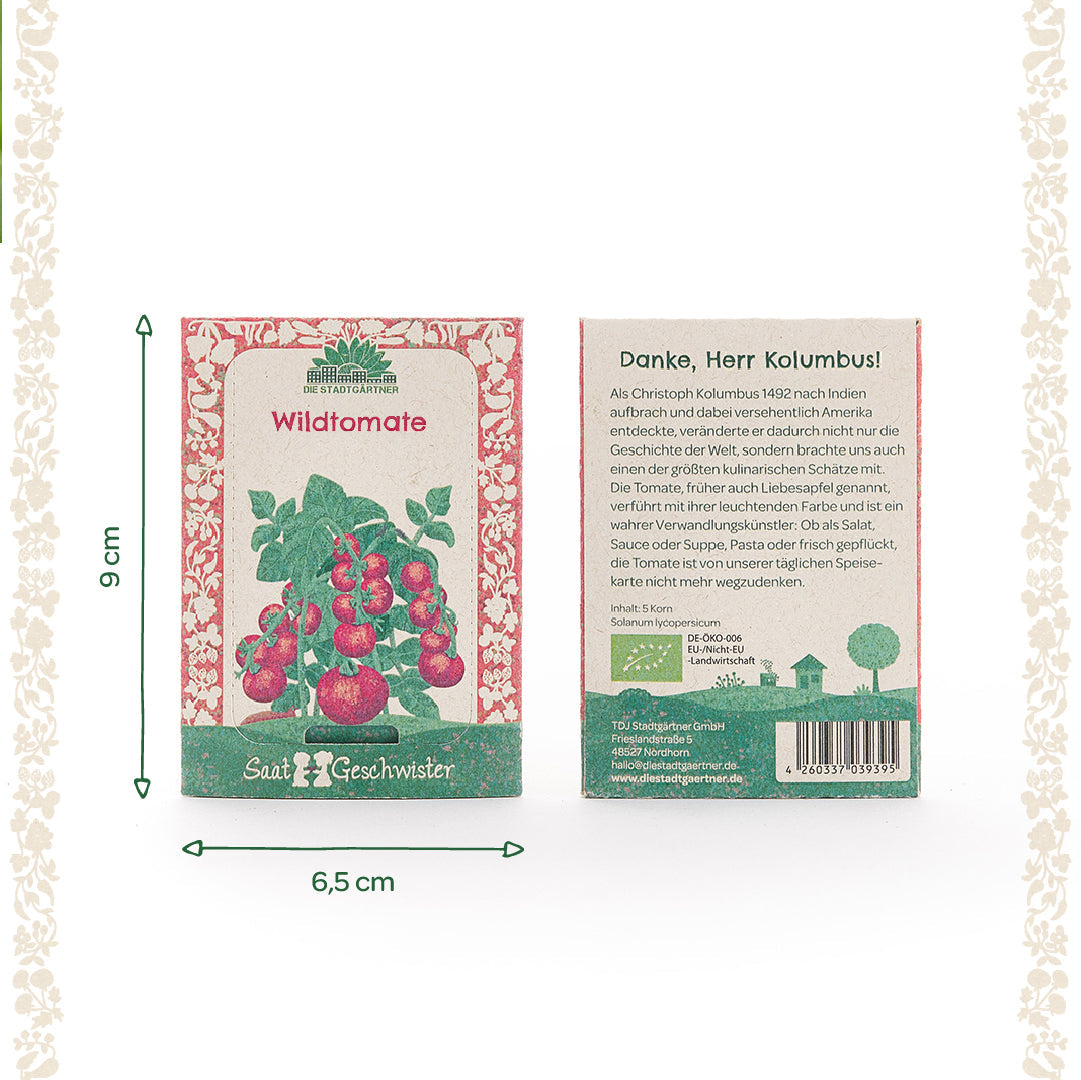 Organic wild tomato seeds
