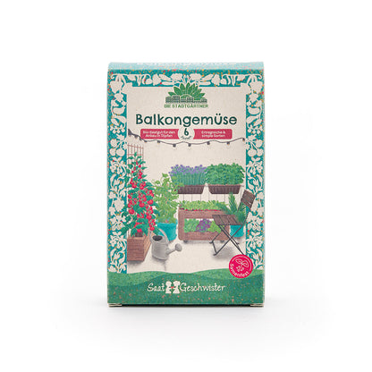 Organic seed set "Balcony vegetables"