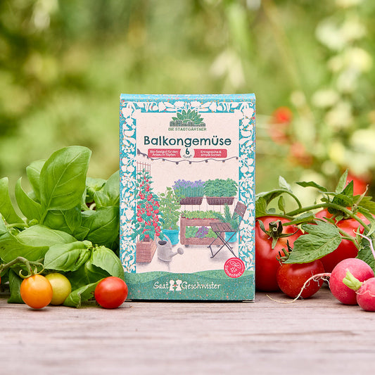 Organic seed set "Balcony vegetables"