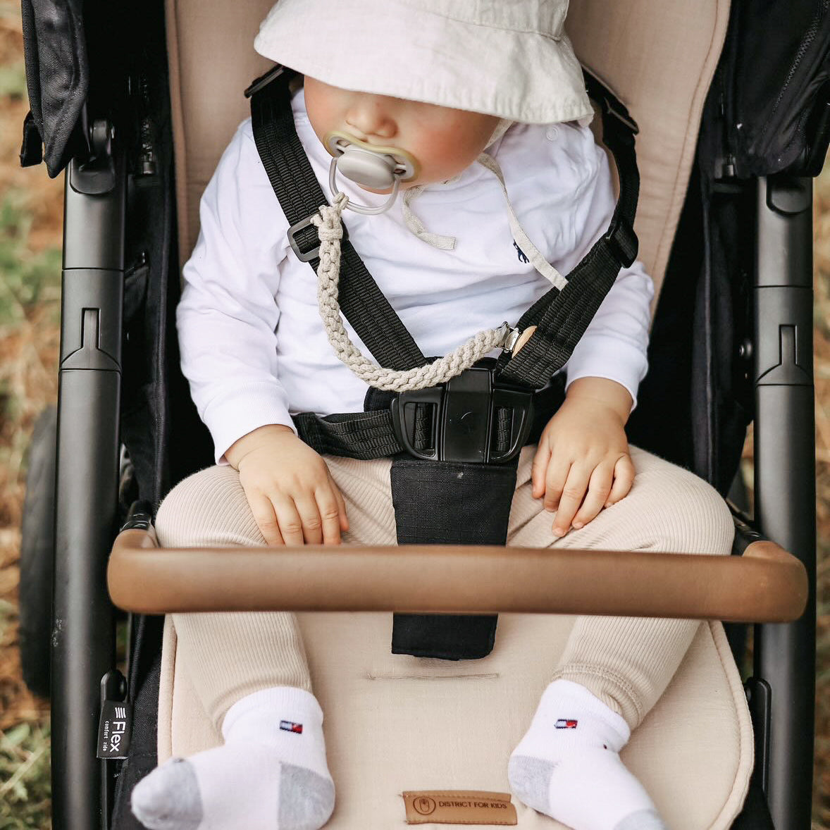 Seat cover linen for the stroller - universal fit