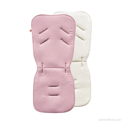 Muslin seat cover for the stroller - universal fit