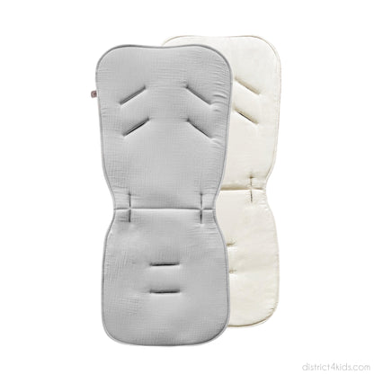 Muslin seat cover for the stroller - universal fit