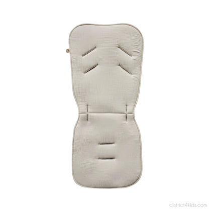 Muslin seat cover for the stroller - universal fit