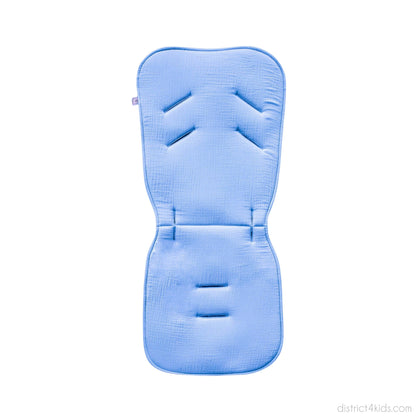 Muslin seat cover for the stroller - universal fit