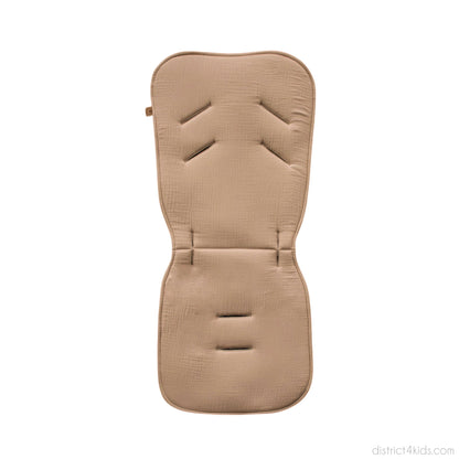 Muslin seat cover for the stroller - universal fit