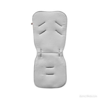 Muslin seat cover for the stroller - universal fit
