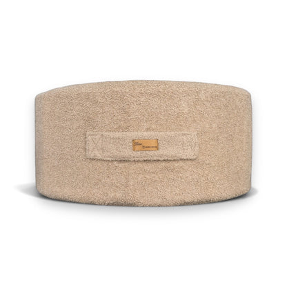 Sitzsack Boucle Teddy mit Stauraum | Hide and Seat by Kisu