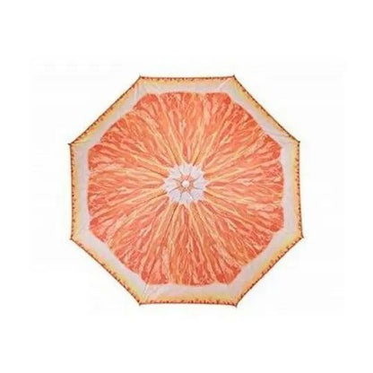 Sonnenschirm Ø 150 cm Strandschirm knickbar Schirm Balkonschirm Gartenschirm Orange