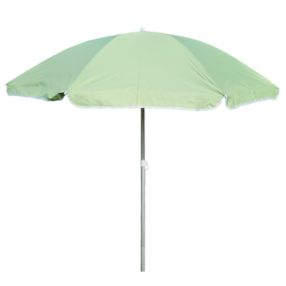 Sonnenschirm Strandschirm Strand Reise Stabil UV Schutz UPF 50+ grün 170 cm