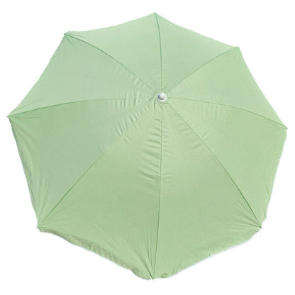 Sonnenschirm Strandschirm Strand Reise Stabil UV Schutz UPF 50+ grün 170 cm