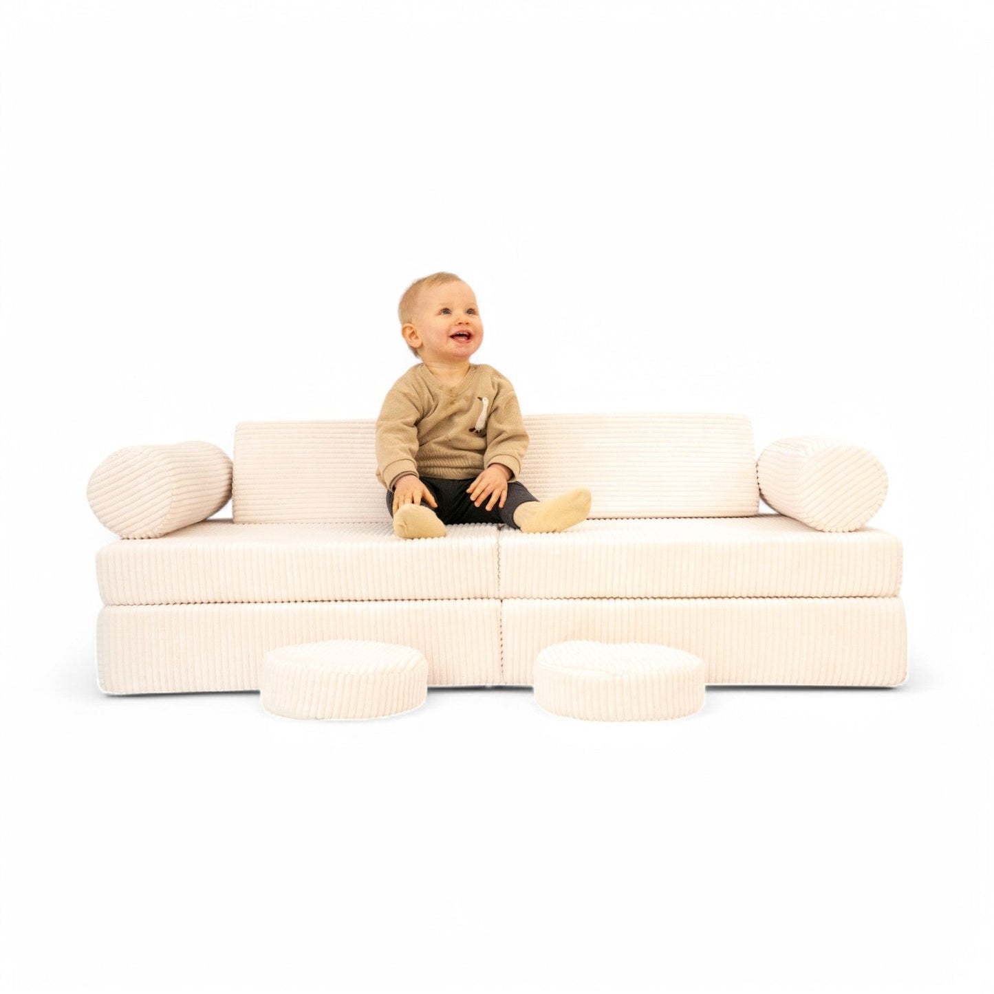 Spielsofa Cord – Kreativer Spielspaß & Gemütlichkeit