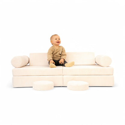 Spielsofa Cord – Kreativer Spielspaß & Gemütlichkeit