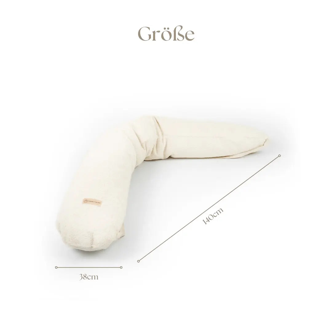 Stillkissen XXL Bouclé – ergonomisch & kuschelig