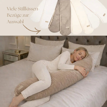 Stillkissen Cord XXL –  ergonomisch & stilvoll