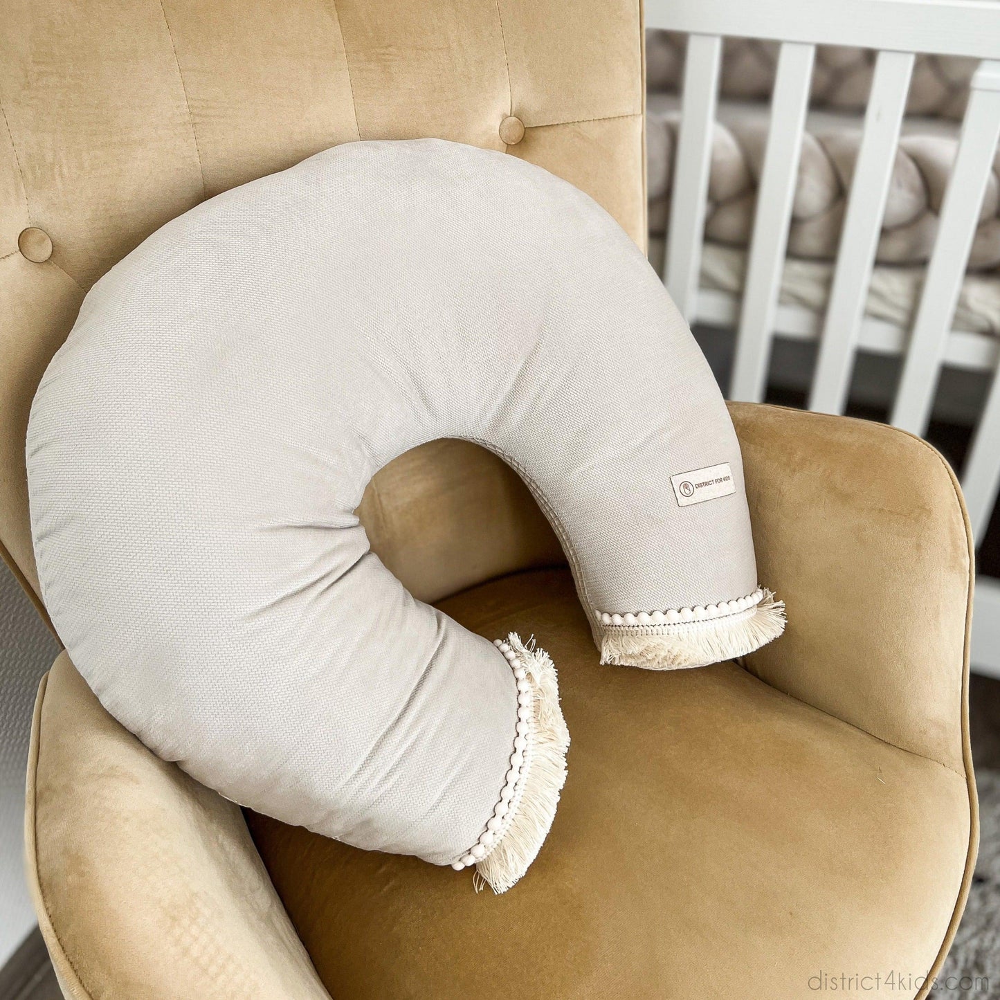 Stillkissen U-Form Boho – Komfort & Unterstützung für Mama und Baby