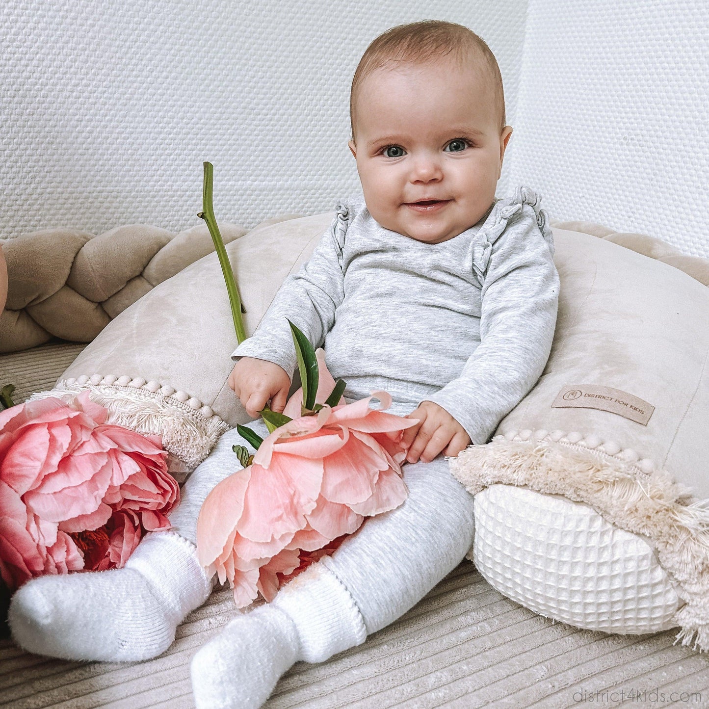 Stillkissen U-Form Boho – Komfort & Unterstützung für Mama und Baby