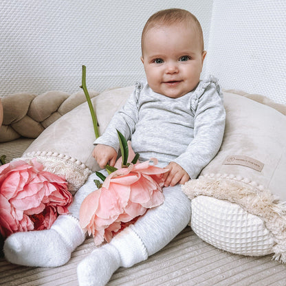 Stillkissen U-Form Boho – Komfort & Unterstützung für Mama und Baby