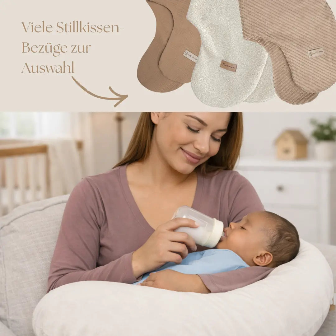 Stillkissen U-Form Cord – abnehmbarer Bezug