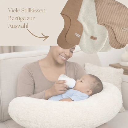 Stillkissen U-Form Bouclé – Oeko-Tex zertifiziert