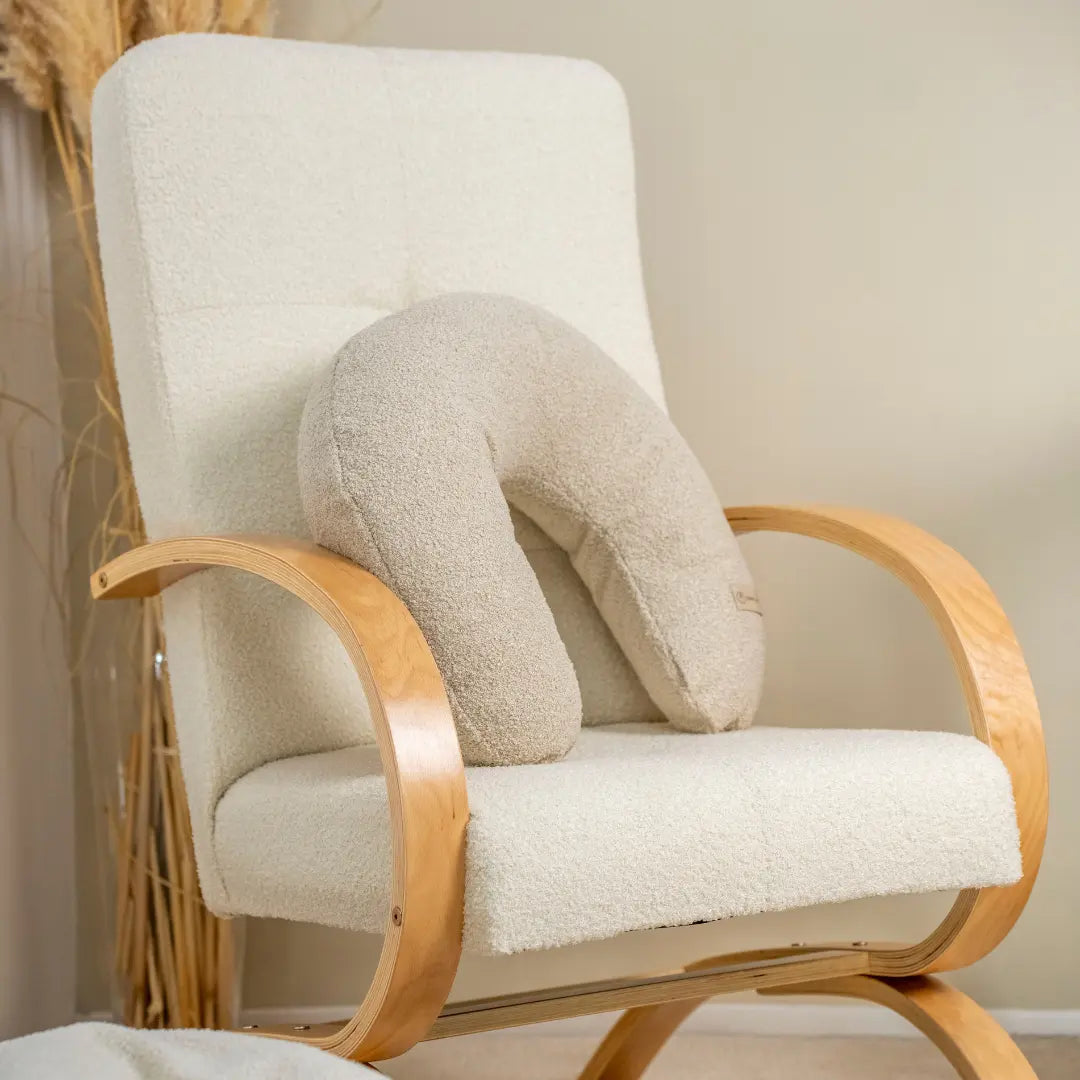 Stillsessel aus Teddystoff Bouclé – Ergonomisch, gemütlich & modern