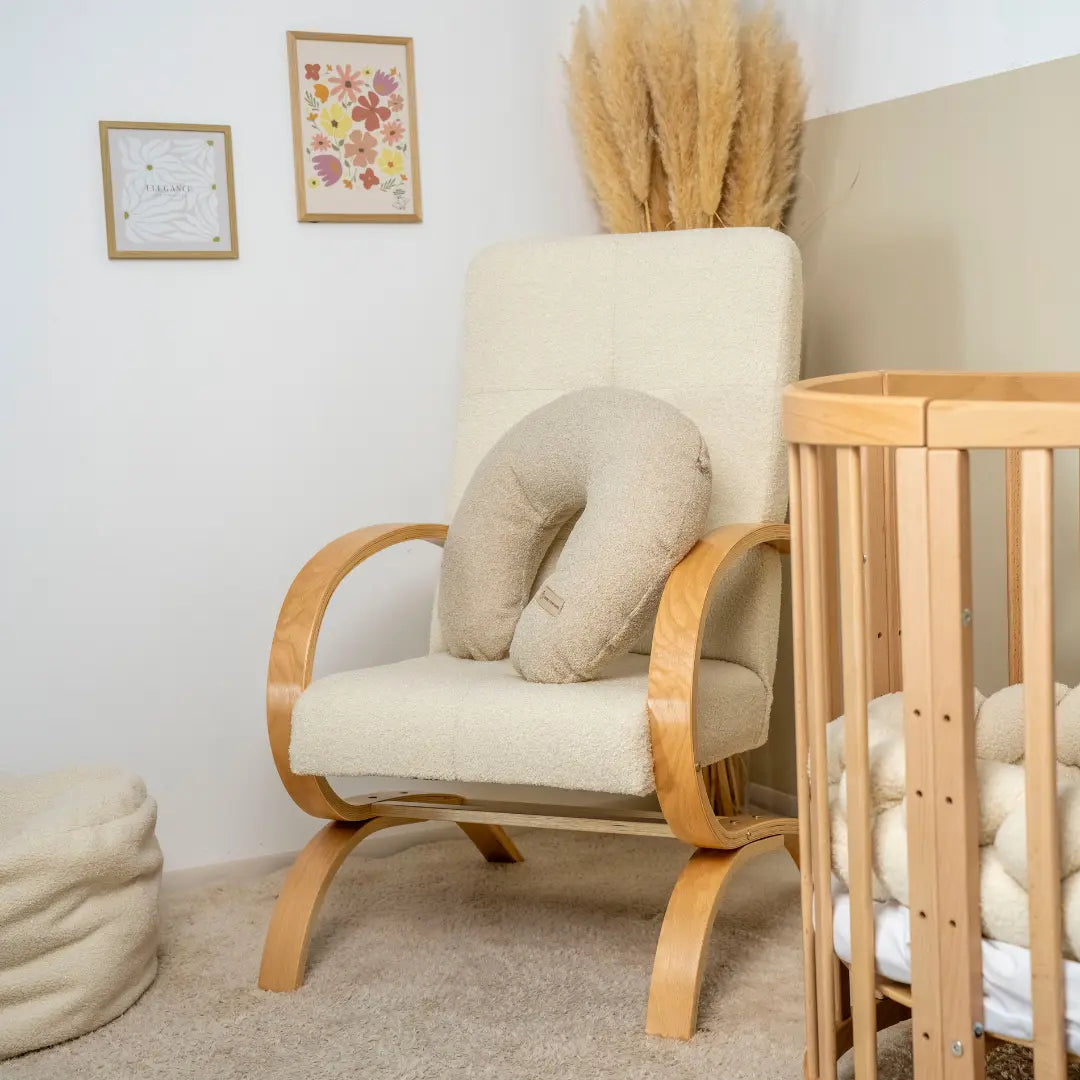 Stillkissen U-Form Bouclé – Oeko-Tex zertifiziert