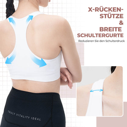 TVI Damen Ärmelloses Radtrikot Fahrradweste Sommer Integrierter BH-Einsatz Atmungsaktiv