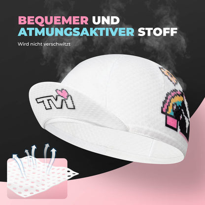 TVI Fahrrad Kappe Sommer Fahrradmütze 8 Farben