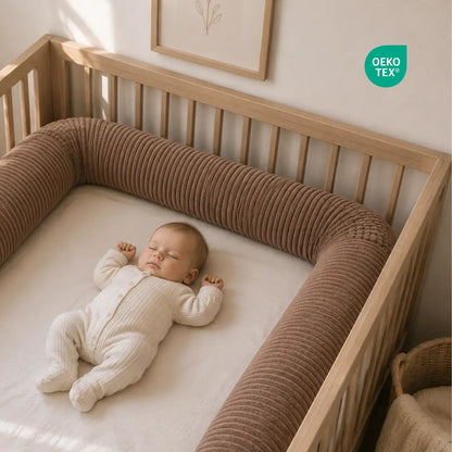 Bettschlange einsträngig Cord – Schutz & Komfort für Babybett