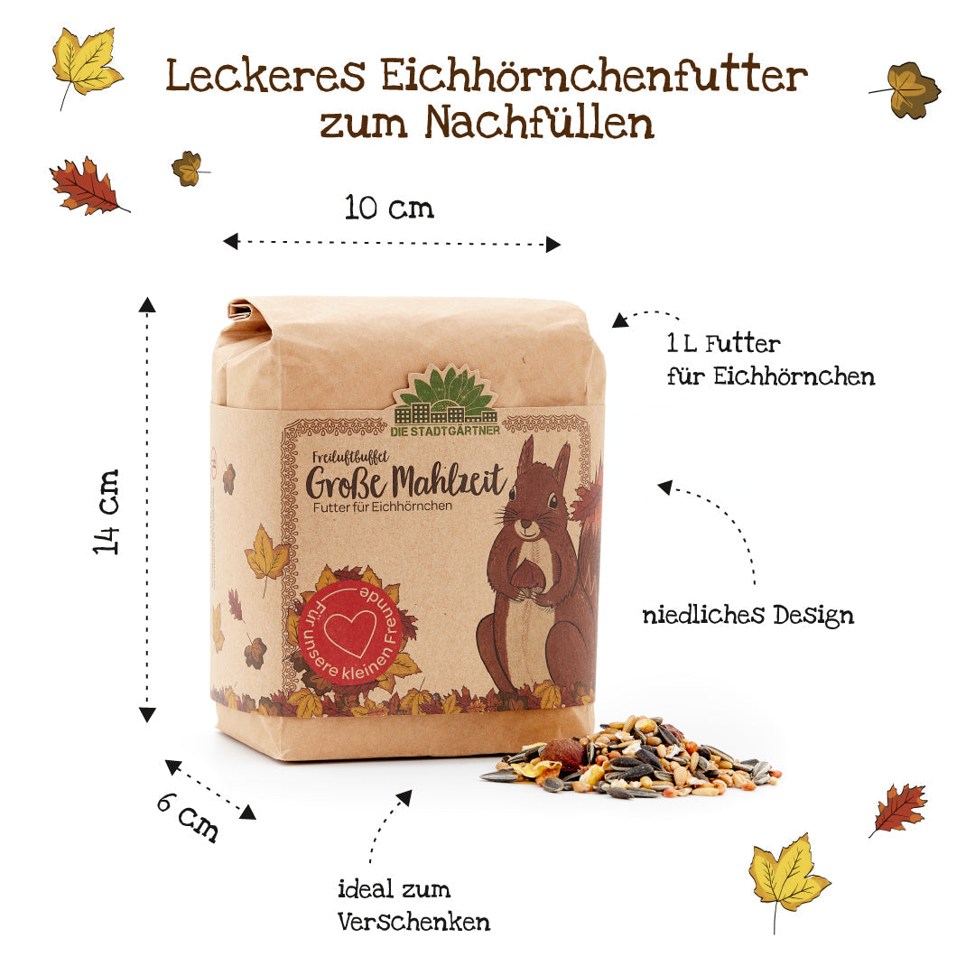 Large meal – 1 L squirrel food