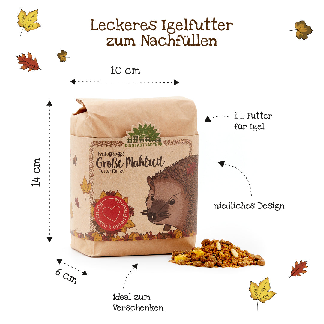 Large meal – 1 L hedgehog food