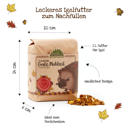 Large meal – 1 L hedgehog food