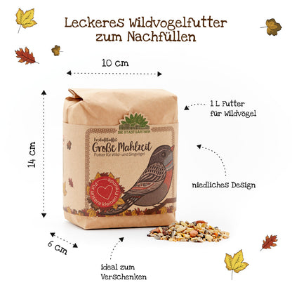 Large meal – 1 L bird food