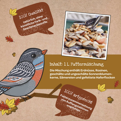 Large meal – 1 L bird food