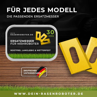 30 Titan Ersatzklingen / Ersatzmesser Klingen Stihl iMow 6, Stihl iMow 6 EVO