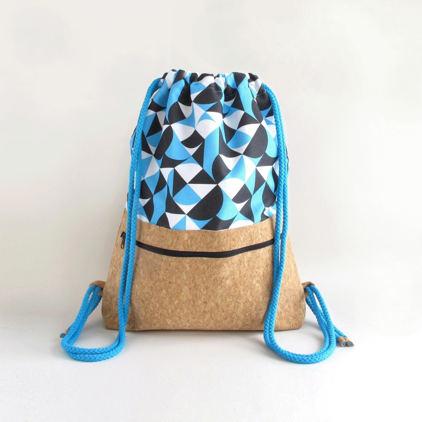 Turnbeutel, Rucksack | aus Baumwolle und Kork | Shapes