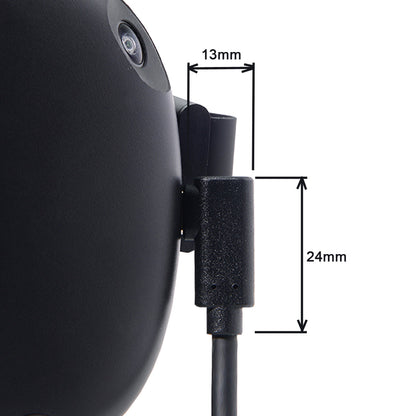 System-S USB Typ C 3.1 Kabel auf USB Typ C 3.1  Gen 2 65W Gbit/s 90° Grad gewinkelt 180cm