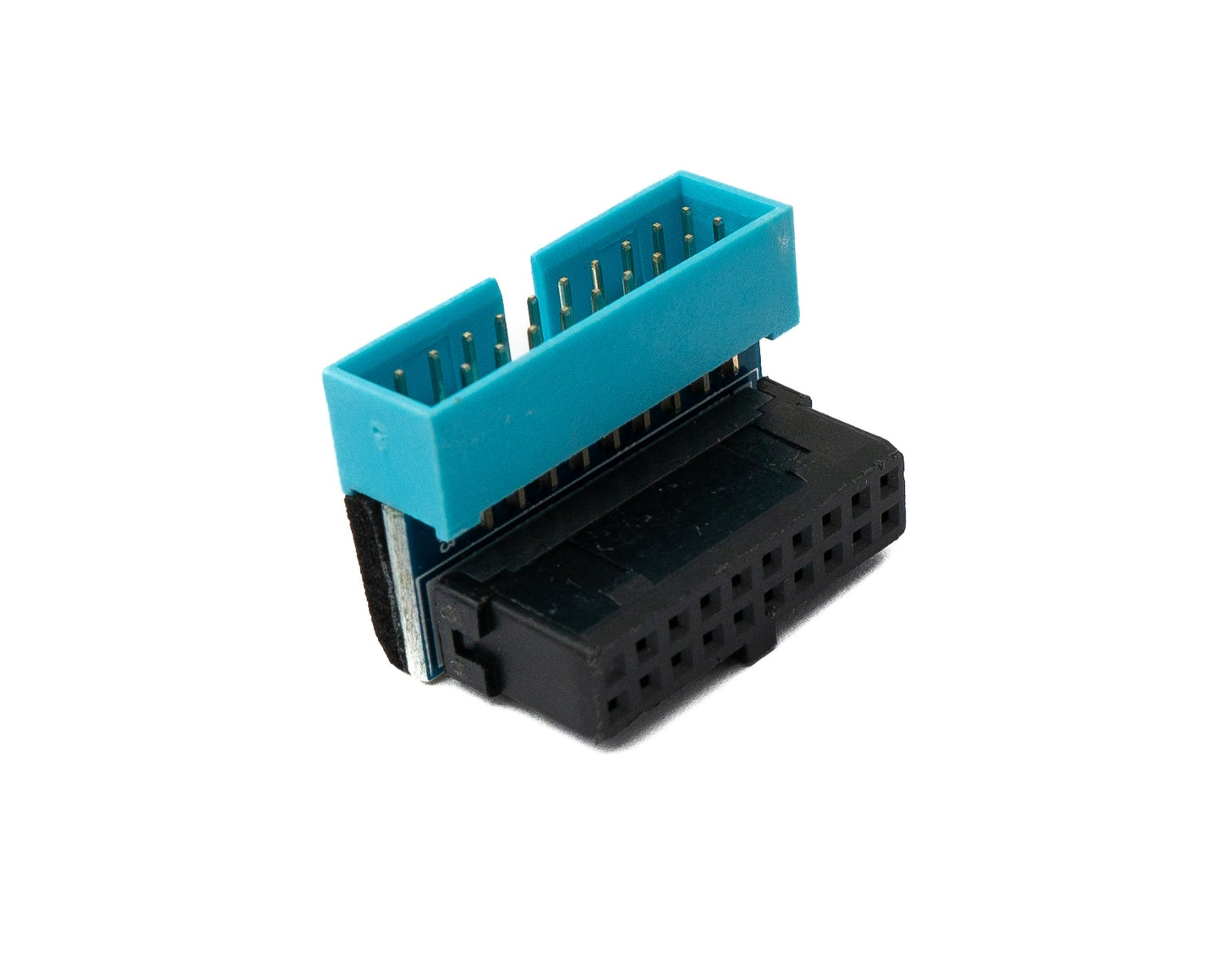 SYSTEM-S USB 3.0 adapter 20 pin male to 19 pin female motherboard cable 5 Gbit/s 100W