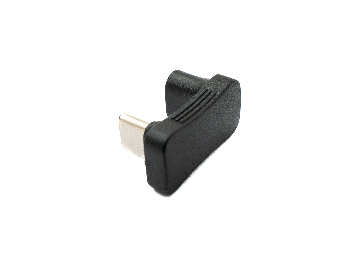 SYSTEM-S USB 3.1 Gen 2 Typ C Adapter Stecker zu Buchse U Turn 180° Winkel Kabel 10 Gbit/s 100W für Steam Deck