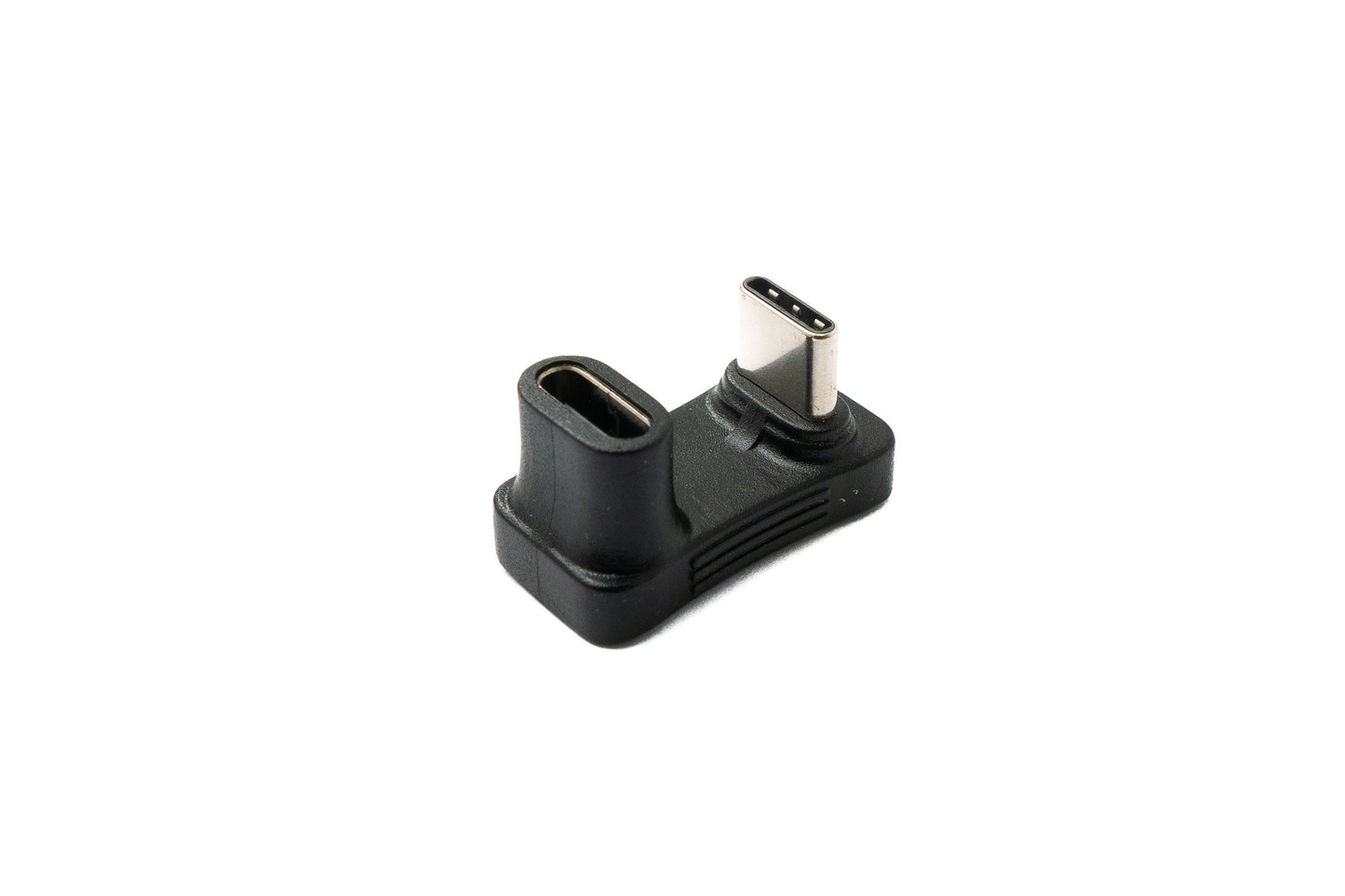 SYSTEM-S USB 3.1 Gen 2 Typ C Adapter Stecker zu Buchse U Turn 180° Winkel Kabel 10 Gbit/s 100W für Steam Deck
